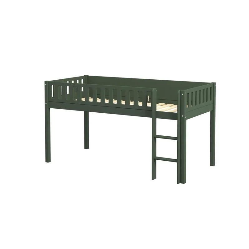 Cama alta infantil VIGGO 208x102x111 Blanco - Bebé