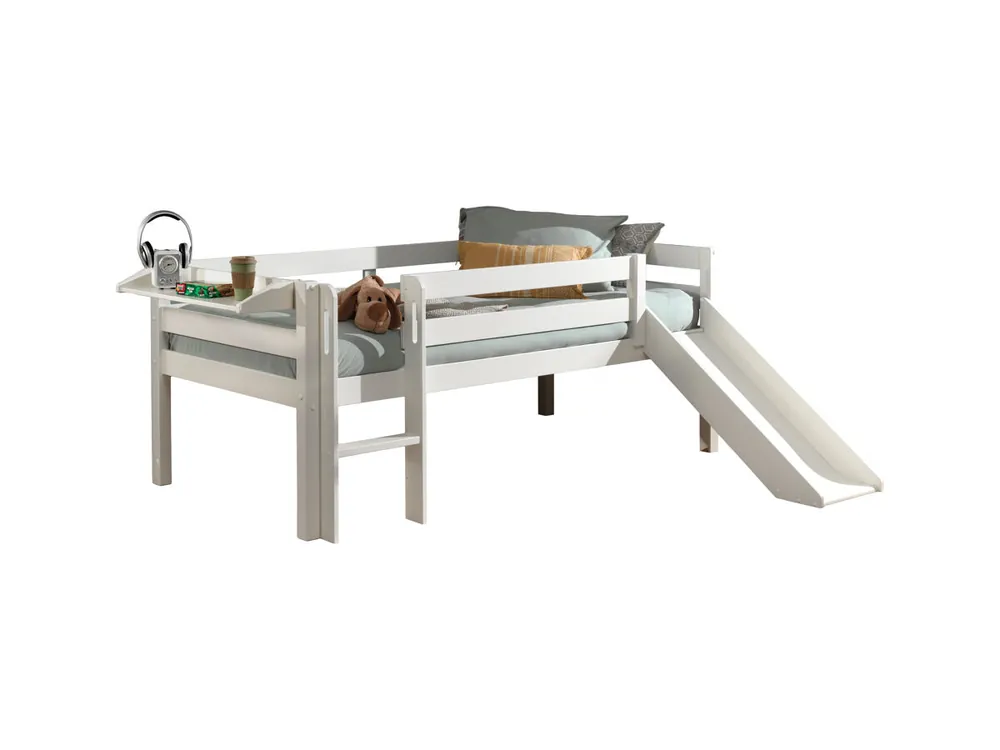 Cama alta infantil PINO 175x208x83 Blanco - Bebé