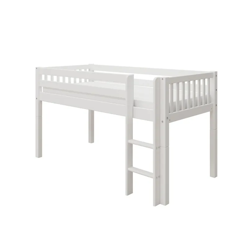 Cama alta infantil NORDIC DREAM 209x106x118 Blanco - Bebé