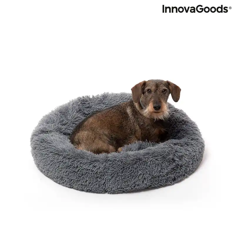 Cama Antiestrés para Mascotas Bepess InnovaGoods Ø 60 cm - Jardín