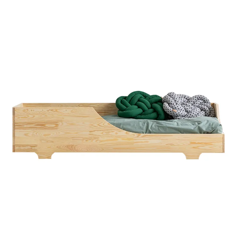 Cama 70x140 con somier Tonio Madera - Descanso