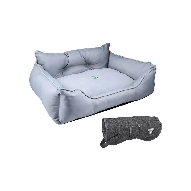 Cama para mascota + abrigo para mascotas - Jardín