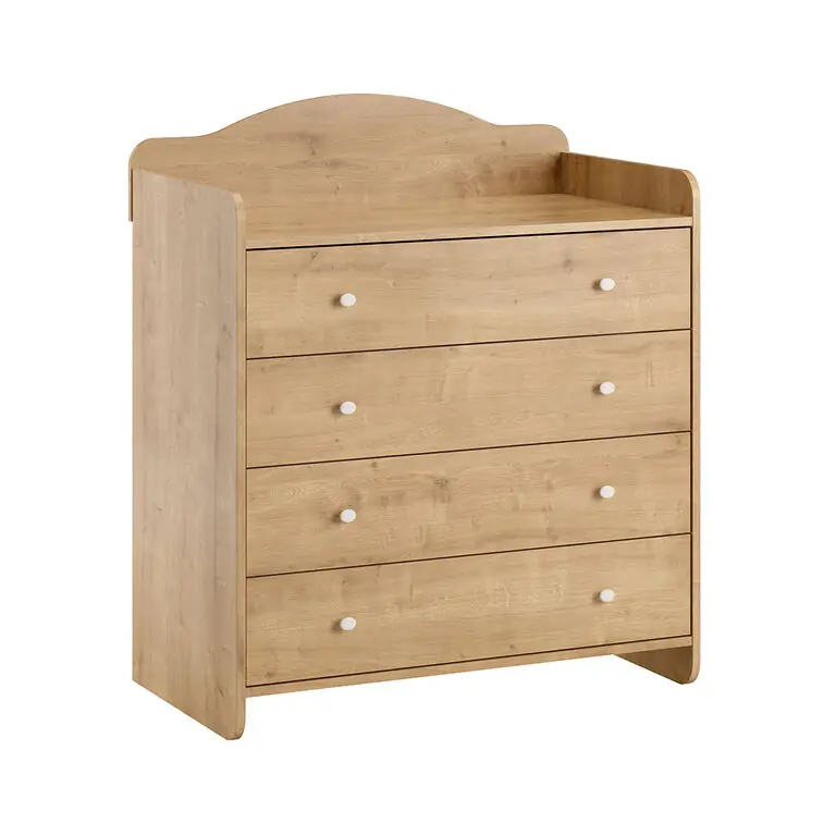 Cambiador Vox Megeve Madera 4 cajones - Bebé