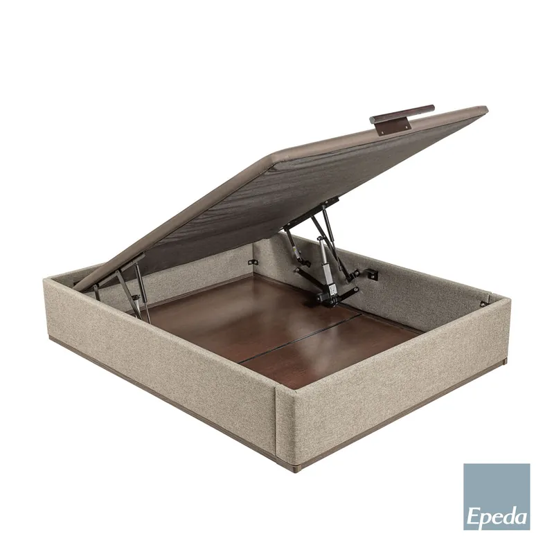 Canapé 1 tapa elétrico 80x190 ash beige NICE EPEDA - Descanso