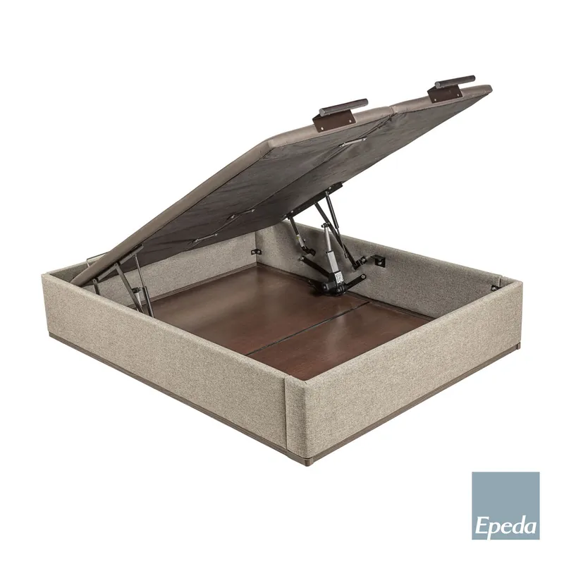 Canapé de 2 tapas elétrico 150x190 ash beige CANNES EPEDA - Descanso