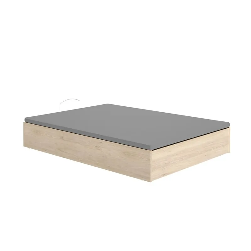 Canapé Lan diseño abatible con zapatero 12 pares natural 32x150x190 cm - Descanso