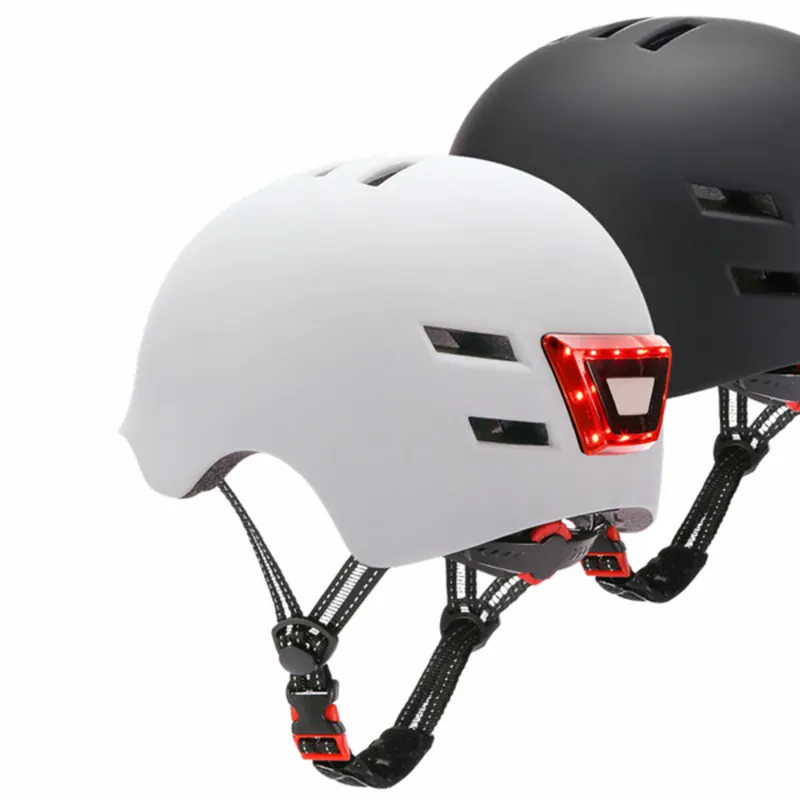 Casco para Patinete Eléctrico Youin LED Blanco - Electrónica