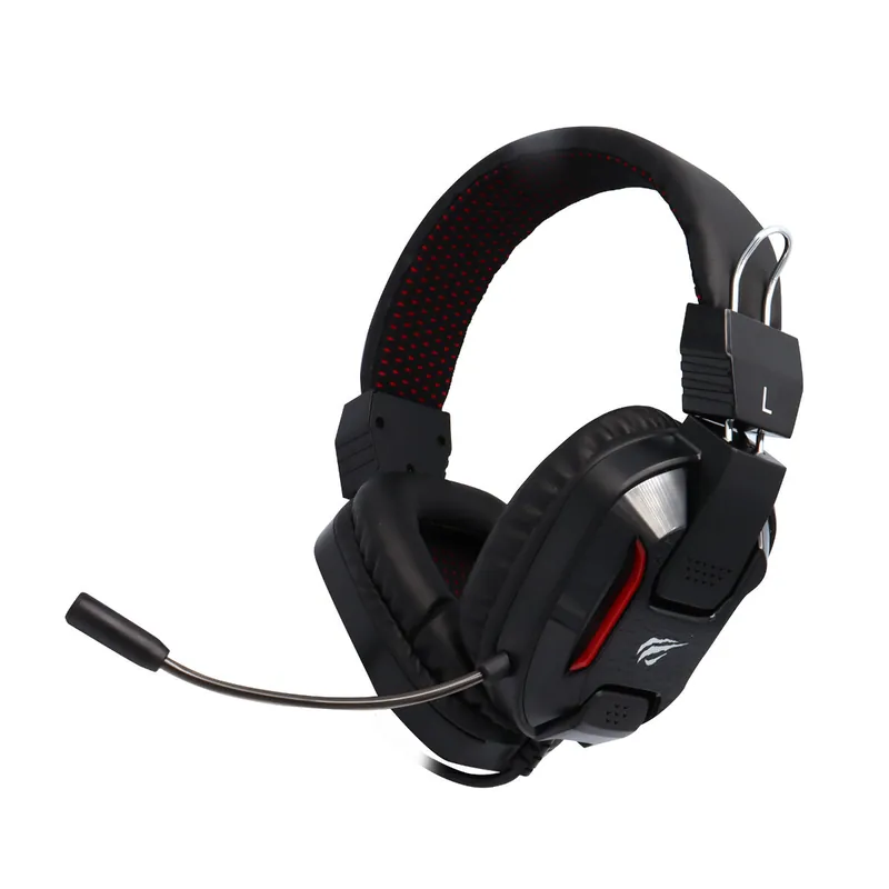 Cascos Gaming Negro Samurai Luz RGB Roja 2xJack+USB H2168D - Electrónica