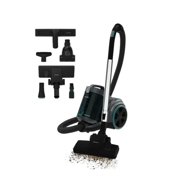 Aspirador Cecotec Conga Rockstar Multicyclonic XL PowerStyle 900W filtro HEPA sin bolsa - Electrodomésticos
