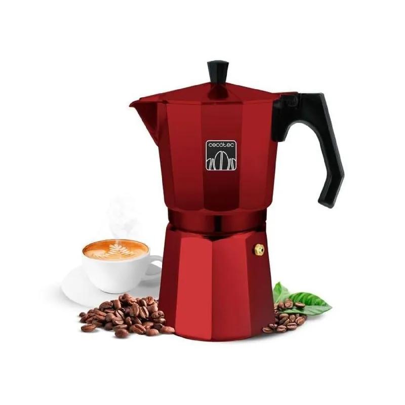 Cafetera Italiana Cecotec Mokclassic 900 Rojo - Cocina