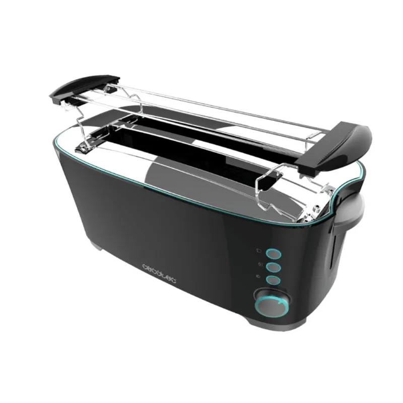 Tostador Cecotec Toast&Taste Extra Double B 1350W 7 potencias negro - Electrodomésticos