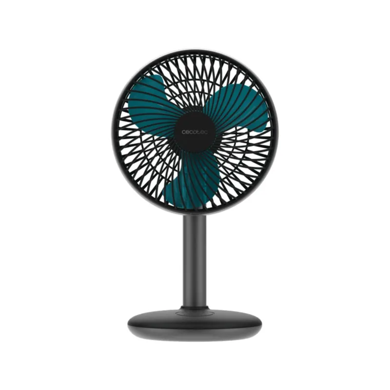 Ventilador de sobremesa Cecotec EnergySilence 4000 Portable Desk Dark 4 velocidades negro - Electrodomésticos