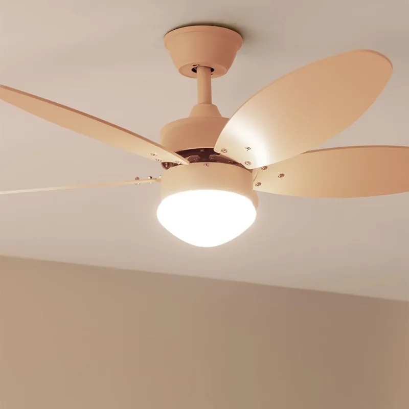 Ventilador de techo Cecotec EnergySilence Aero 4260 Full Orange 40W luz LED naranja Ø106 cm - Electrodomésticos