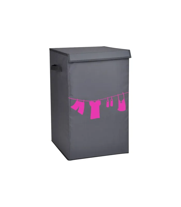Cesta plegable para ropa con tapa - Baño