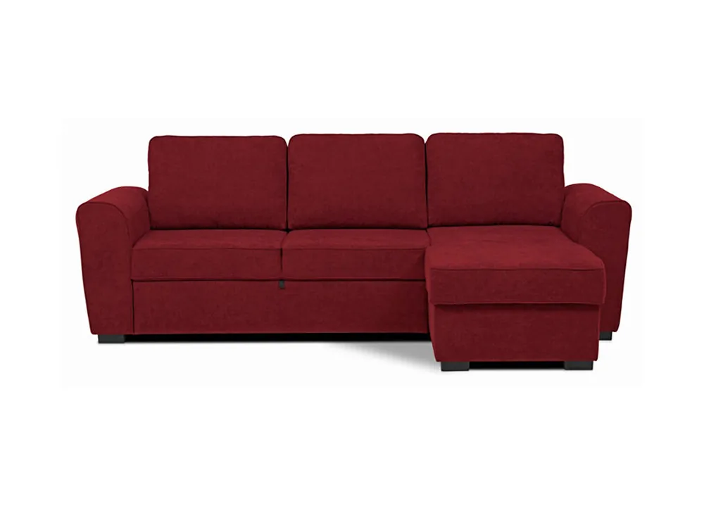 Chaise longue con cama ASTON reversible 3 plazas camel - Sofás sillones puffs