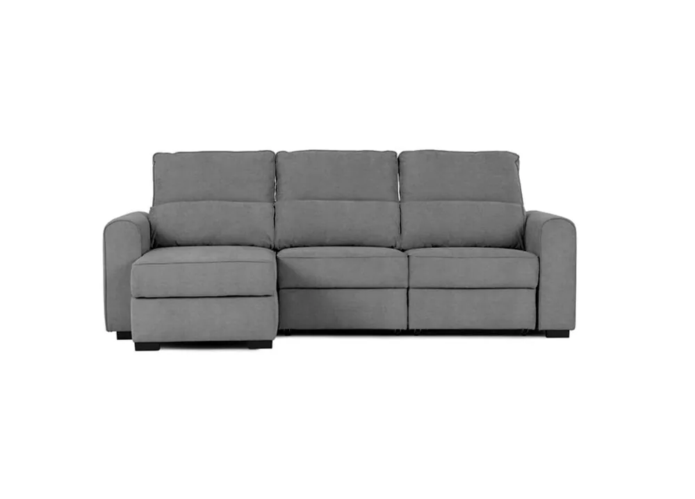 Chaise longue con cama 3 plazas CONNOR color beige - Sofás sillones puffs