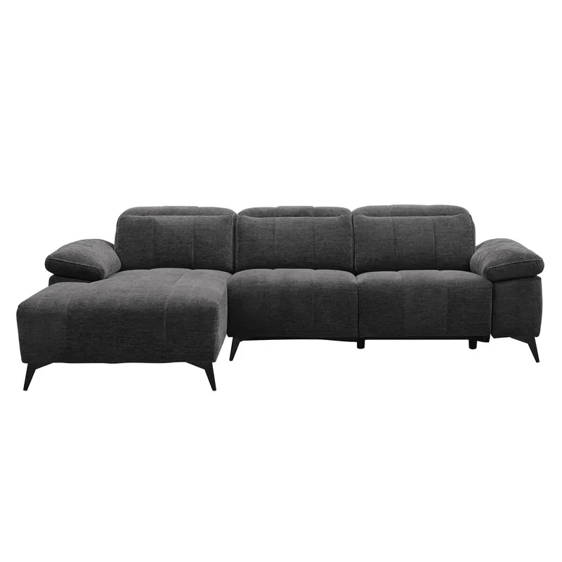 Chaise longue izquierda relax eléctrica ANDY color beige - Sofás sillones puffs