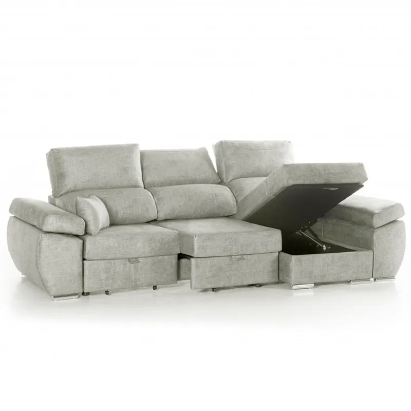 Chaiselongue Reversible Indico Camel Derecha - Sofás sillones puffs