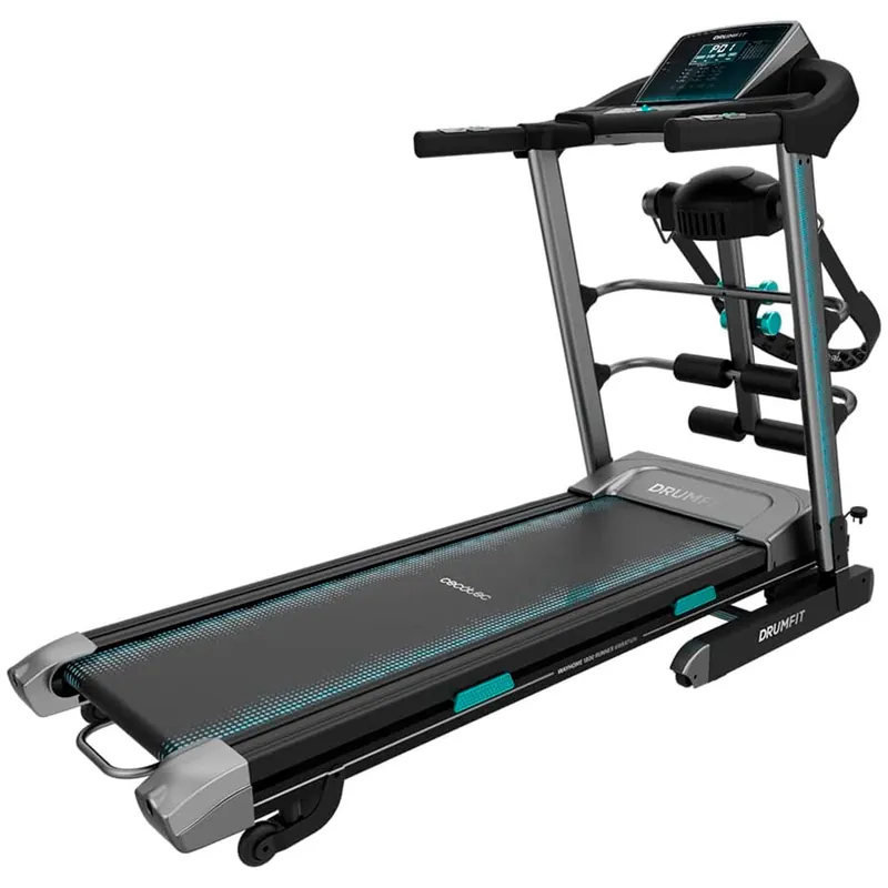 Cinta de correr Cecotec DrumFit WayHome 1600 Obelia Ultraflex Pro 1500W 16km/h negro - Deporte