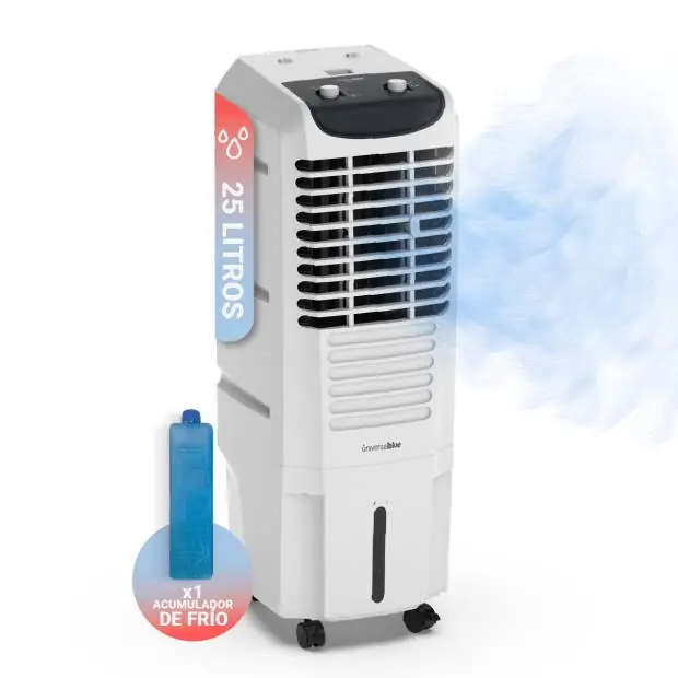 Climatizador L Modo Frío y Evaporación | UNIVERSALBLUE - Electrodomésticos