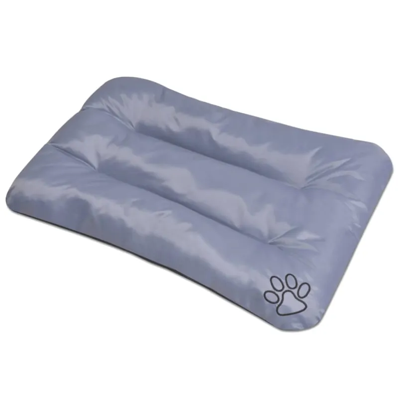 vidaXL Colchón para perro tamaño XL gris - Jardín