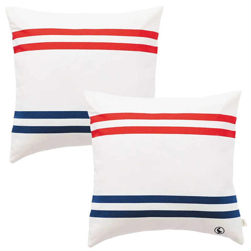 Set de 2 cojines 40x40cm 100% Algodón 300GSM color crudo El Ganso - Textil