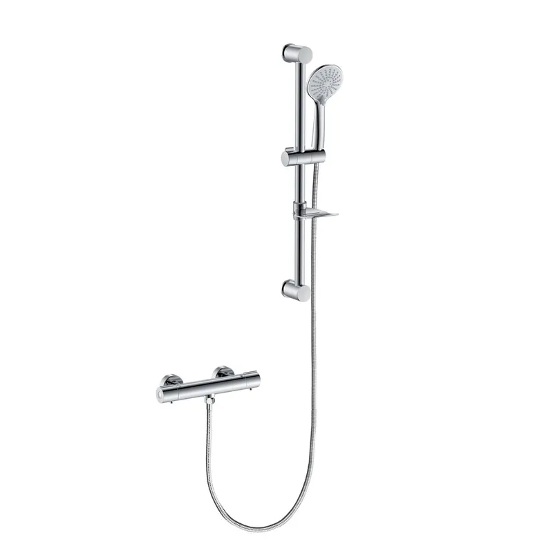 Columna de Ducha Barra AICA con Ducha de Mano Redondo - Baño