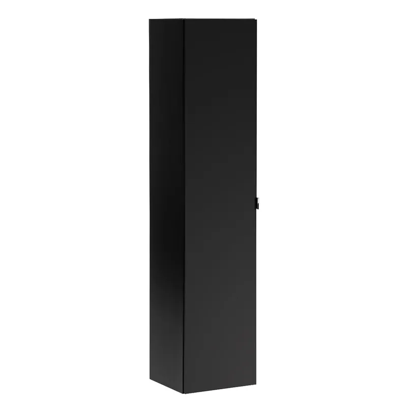Columna de pared 1 puerta Éros Negra - Baño
