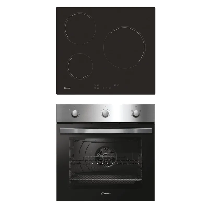 Conjunto placa vitro y horno multifunción CANDY PCI27xCH63CC/4U2 - Electrodomésticos