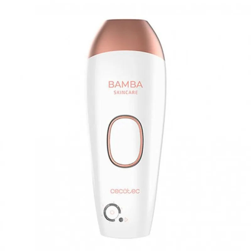 Depiladora de luz pulsada Bamba SkinCare IPL Quartz Cecotec sensor de detección de piel 5 posiciones - Electrodomésticos