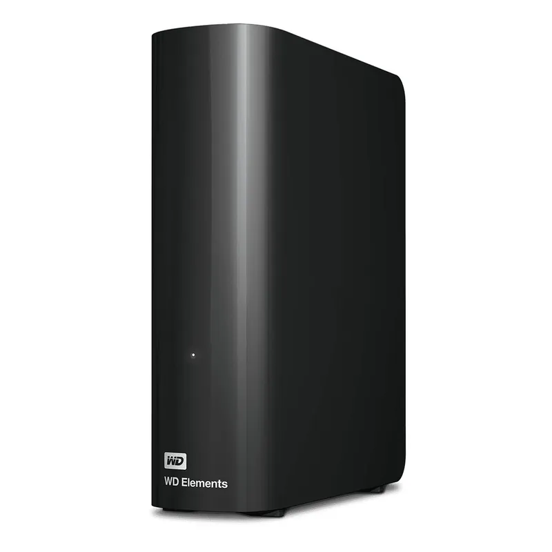 Disco Duro Externo Western Digital Elements Desktop 12 TB Negro - Electrónica