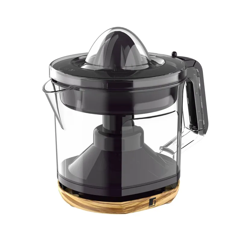 Bergner Charcoal Exprimidor de cítricos 40W de 1L con función reversible y base antideslizante - Electrodomésticos