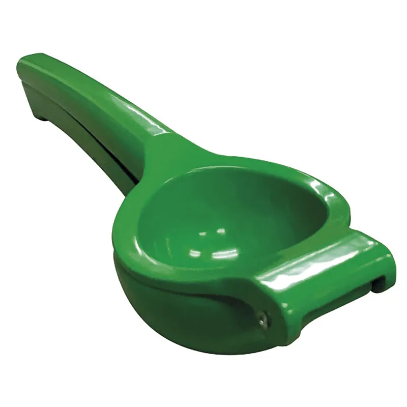Victoria 31374 Exprimidor Limón Manual, Aluminio Fundido Prensa de Cítricos para Zumo, Extracción Máxima de Jugo, , Verde - Electrodomésticos
