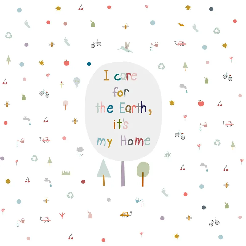 FUNDA NÓRDICA CUNA/MAXICUNA SAVE THE EARTH CUNA 60 CM - Bebé