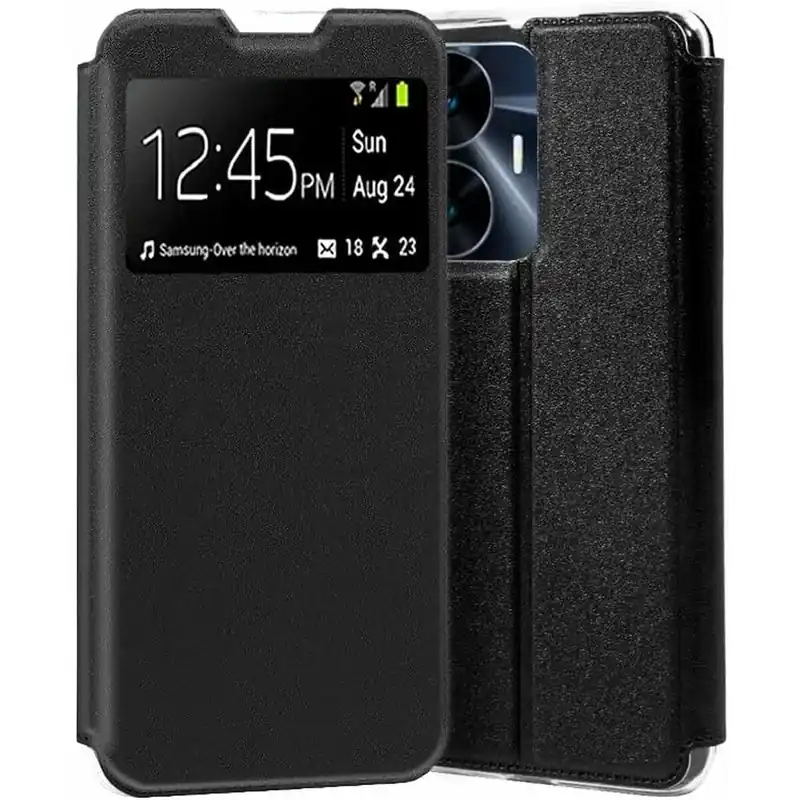 Funda para Móvil Cool Realme C55 Negro Realme - Electrónica