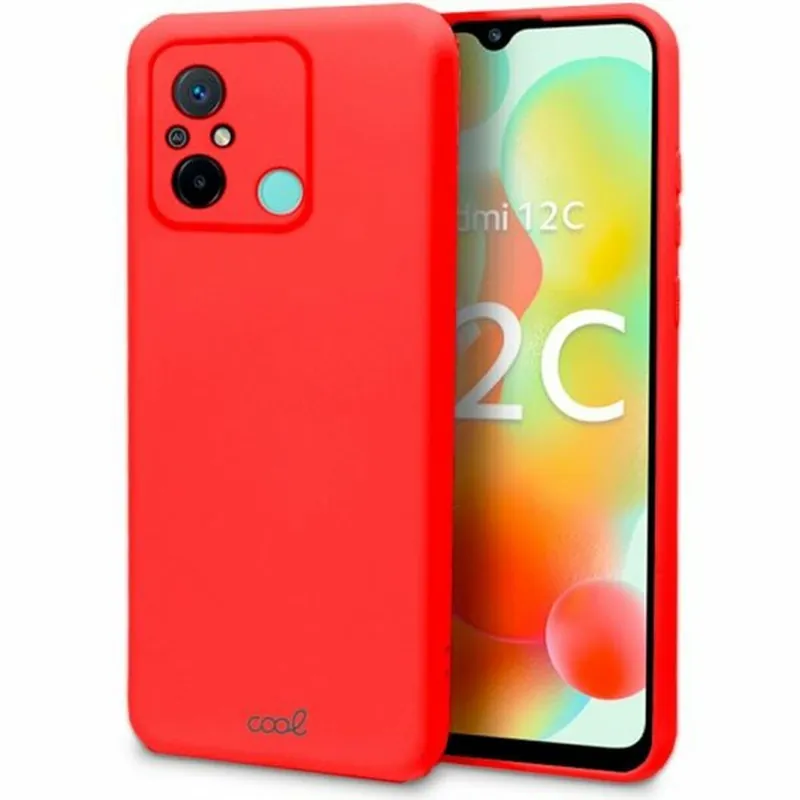 Funda para Móvil Cool Redmi 12C Rojo Xiaomi - Electrónica