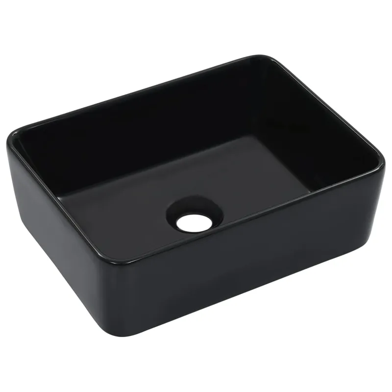 vidaXL Lavabo 40x30x13 cm cerámica blanco - Baño