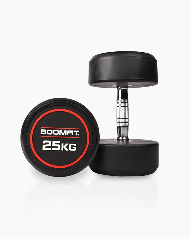 Mancuernas Redondas 25Kg (Pareja) - BOOMFIT