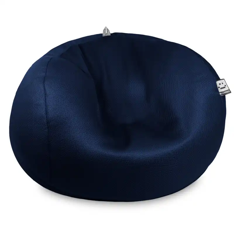 Mega Puff Transpirable 3D Azul Happers Único HAPPERS - Sofás sillones puffs