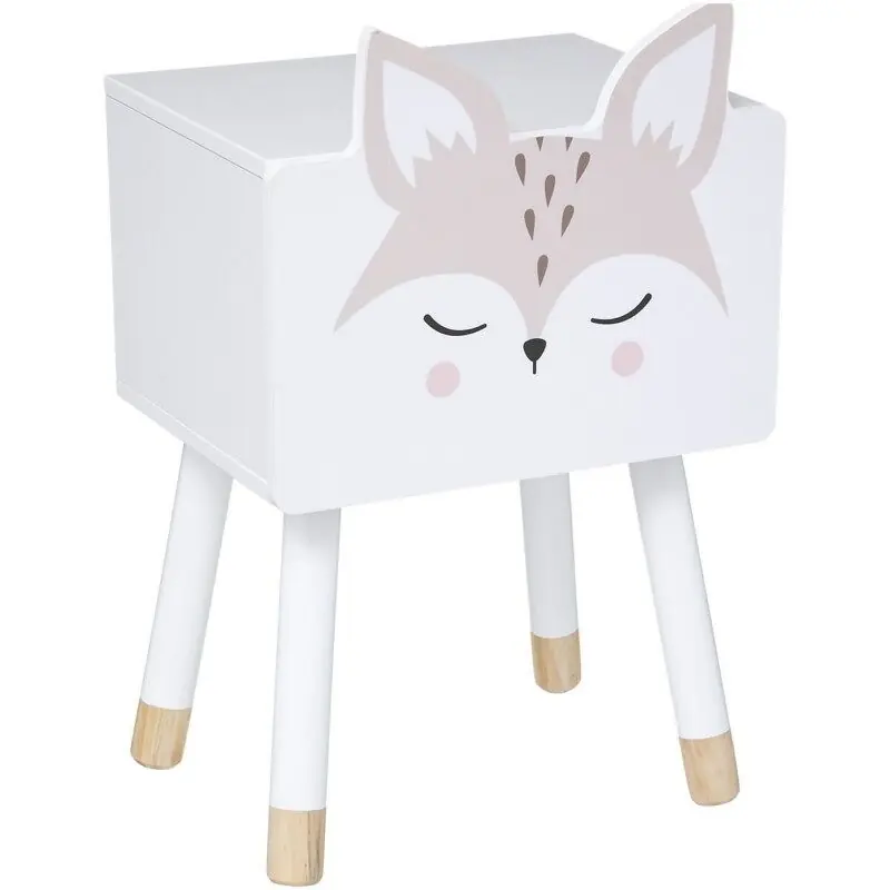 Mesita MDF blanco 53x26.5x34cm - Bebé