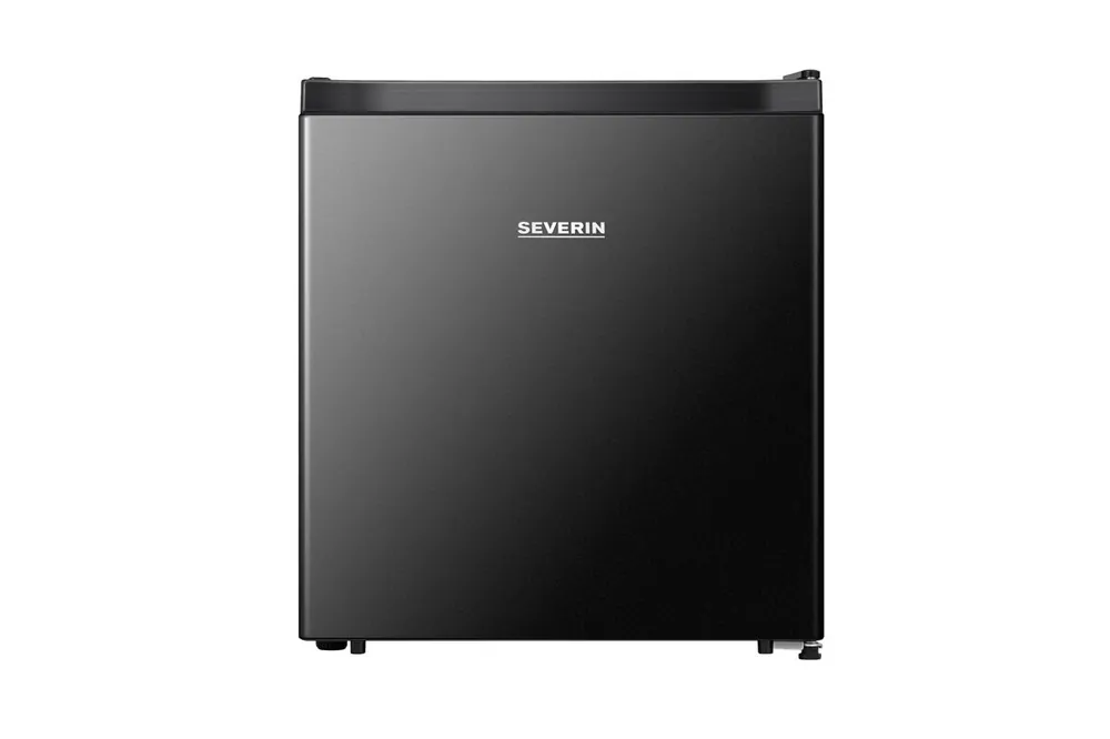 SEVERIN Mini frigorífico con compartimento de baja temperatura, 45 l, 40 dB(A), 80 kWh por año, Puerta intercambiable, Rango de temperatura: 8-0°C, Negro, KB 8879