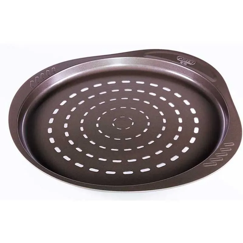 Bandeja de pizza Asimetría Pyrex antiadherente inox Ø32 cm - Cocina