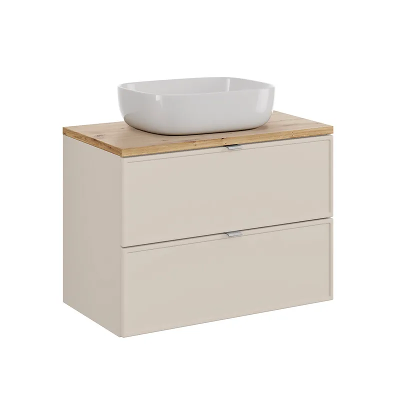 Mueble lavabo individual 80cm Alba Cachemira - Baño