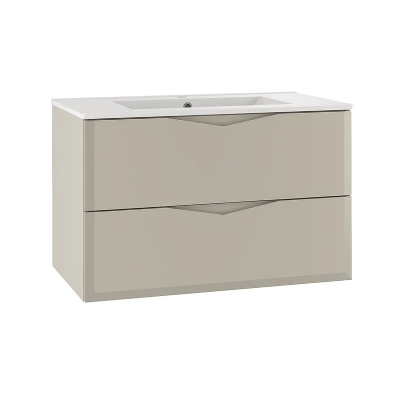 Mueble lavabo individual encastrado 80cm Ellie Cachemira - Baño