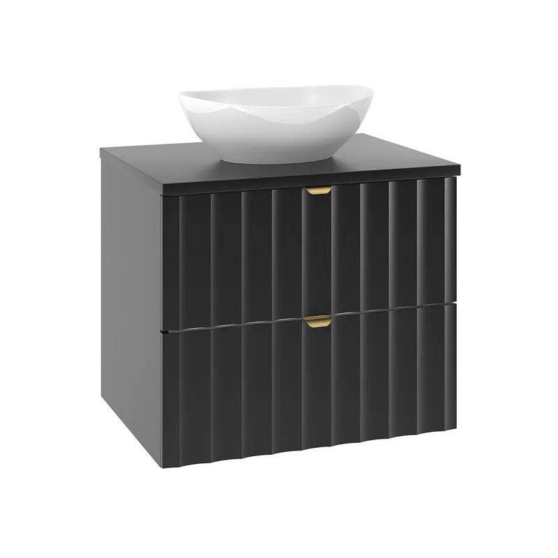Mueble lavabo individual 60cm Lexa Blanco - Baño