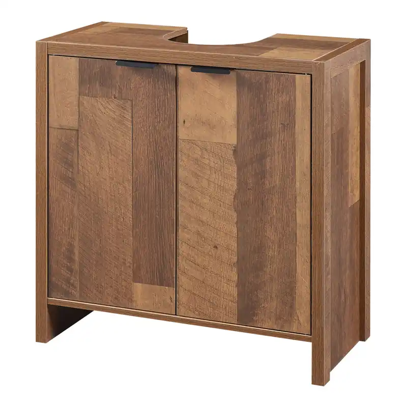 Mueble para debajo del lavabo Namsskogan Aglomerado 60x60x30 cm - Nogal [en.casa]