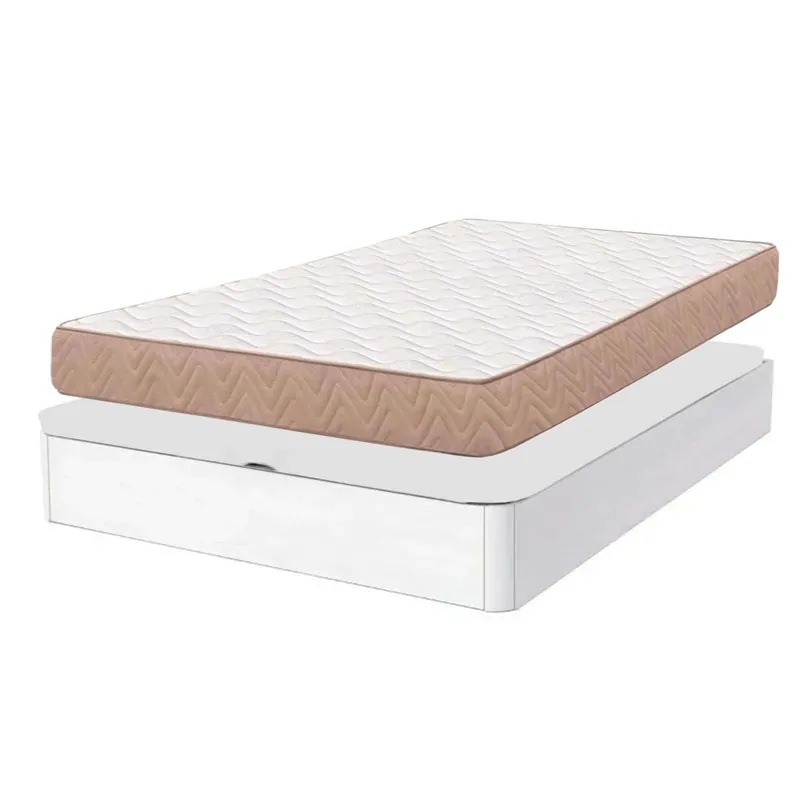 Pack de Descanso formado por Canapé Sassy y Colchón Maxi Basic en Color Blanco