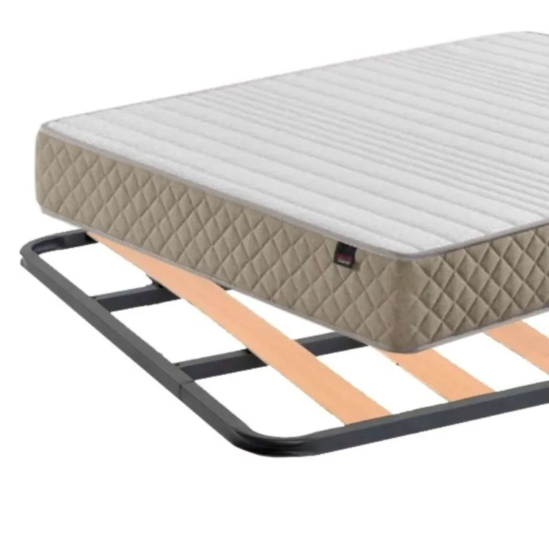 Pack de Descanso Low Cost 2 Completo con Somier de Balda Fina y Colchón Basic 150x190cm