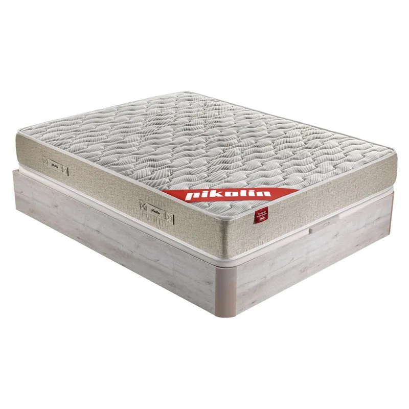 Pack colchón con canapé glaciar 150x190cm SALERNO NBK PIKOLIN - Descanso