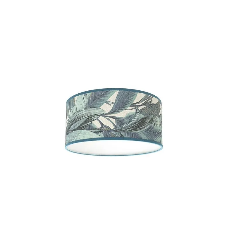 plafon de techo metal color azul serie argel 30cm - Decoración